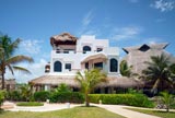 One of the Many Front Vacation Rentals offered by PuertoMorelosVillas.com
