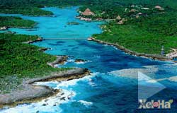 Puerto Morelos Villas guest visit the Eco Park Xel-Ha the Snorkelers Haven