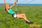 Xplor has 2.36 miles of zip-line