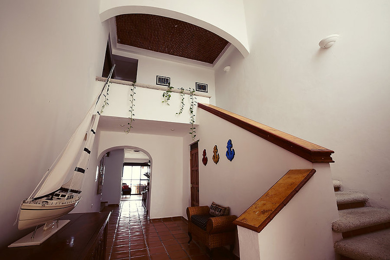 Puerto Morelos |Secret Beach Villas | Boat Villa | Foyer with  Double Cupola Ceilings
