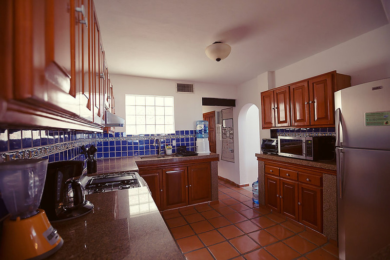 Puerto Morelos |Secret Beach Villas | Fish Villa | Kitchen with Granite and Stainless