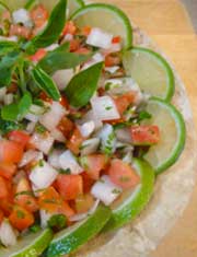 Puerto Morelos, Mexico - Pico de Gallo Recipe.